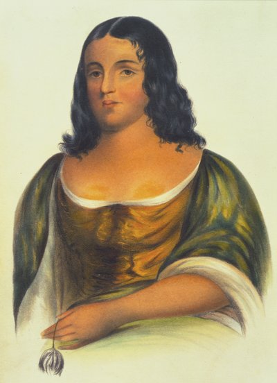 Po-Ca-Hon-Tas, 1848 by Thomas Loraine McKenney